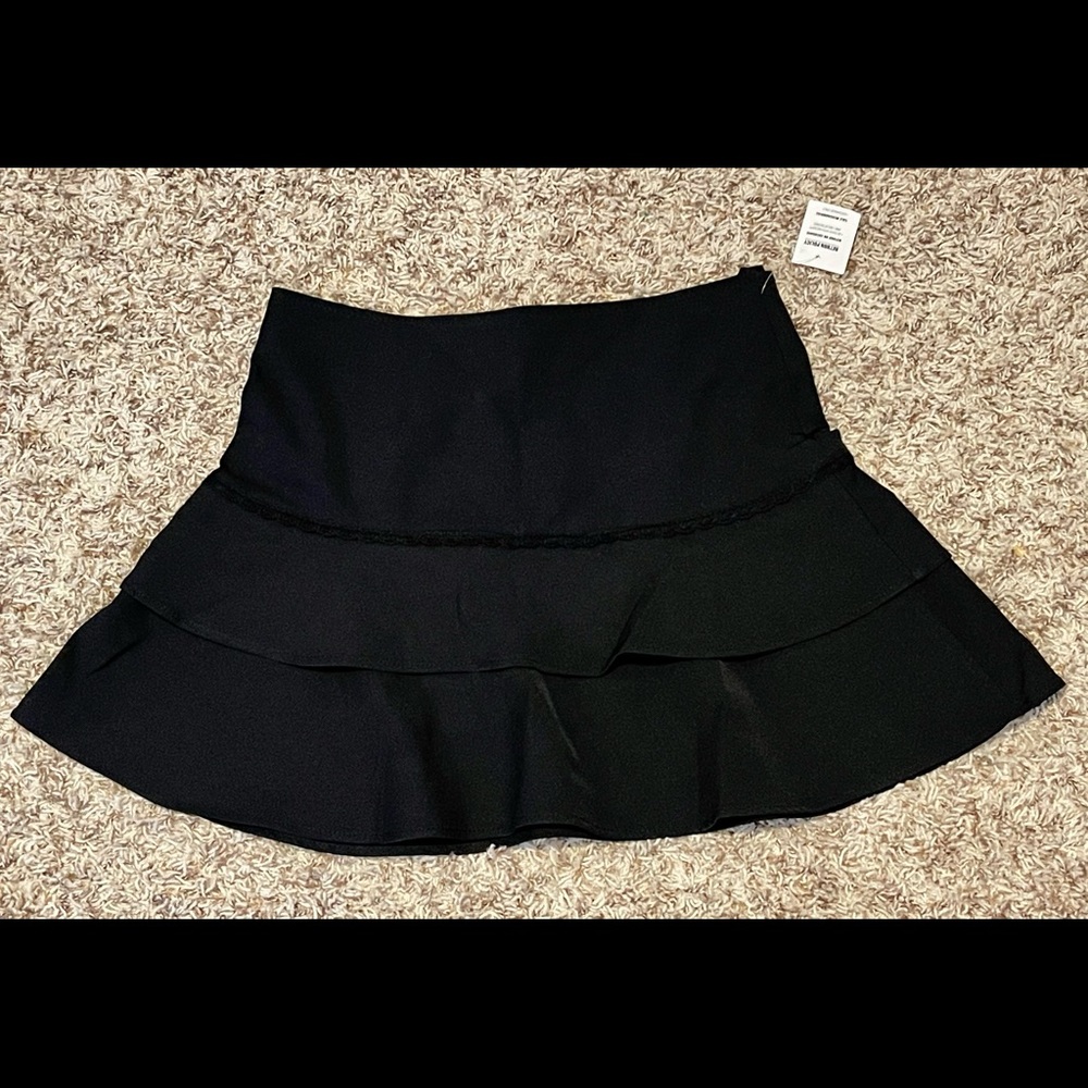 Ruffle Mini Skirt